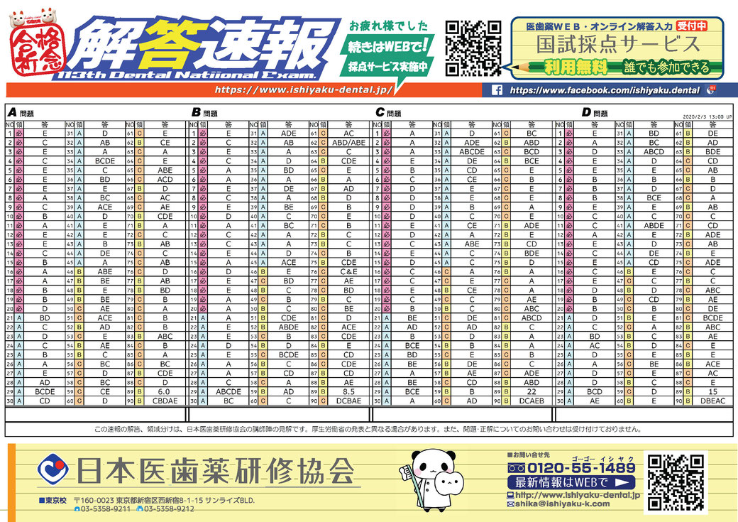 国家 歯科 試験 医師